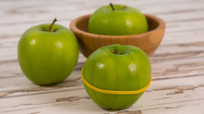 Braunwerden vom Apfel verhindern