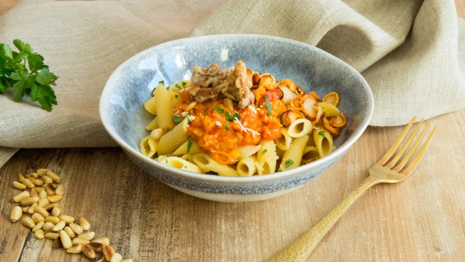 Pasta-Gemuesesosse Pasta-Gemuesesosse