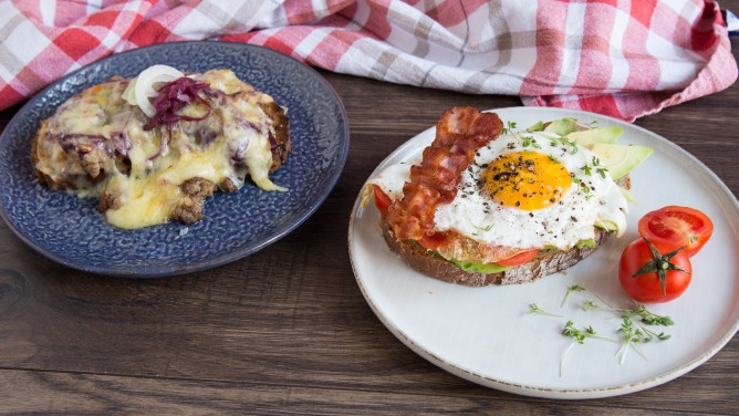 Zwei leckere Butterbrot-Varianten zum selbermachen  Zwei leckere Butterbrot-Varianten zum selbermachen