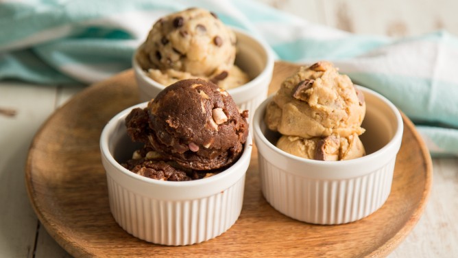 Essbarer Cookie Dough in drei leckeren Varianten