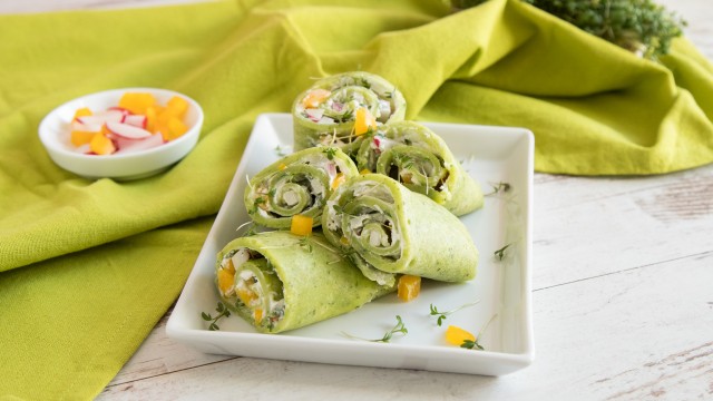 Crêpes-Röllchen
