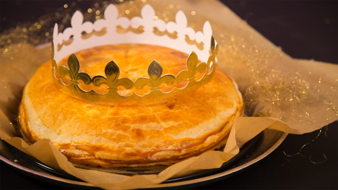 Galette des Rois - Dreikönigs-Kuchen  Galette des Rois - Dreikönigs-Kuchen