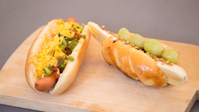 Hot-Dogs mexikanisch-klassisch und süß