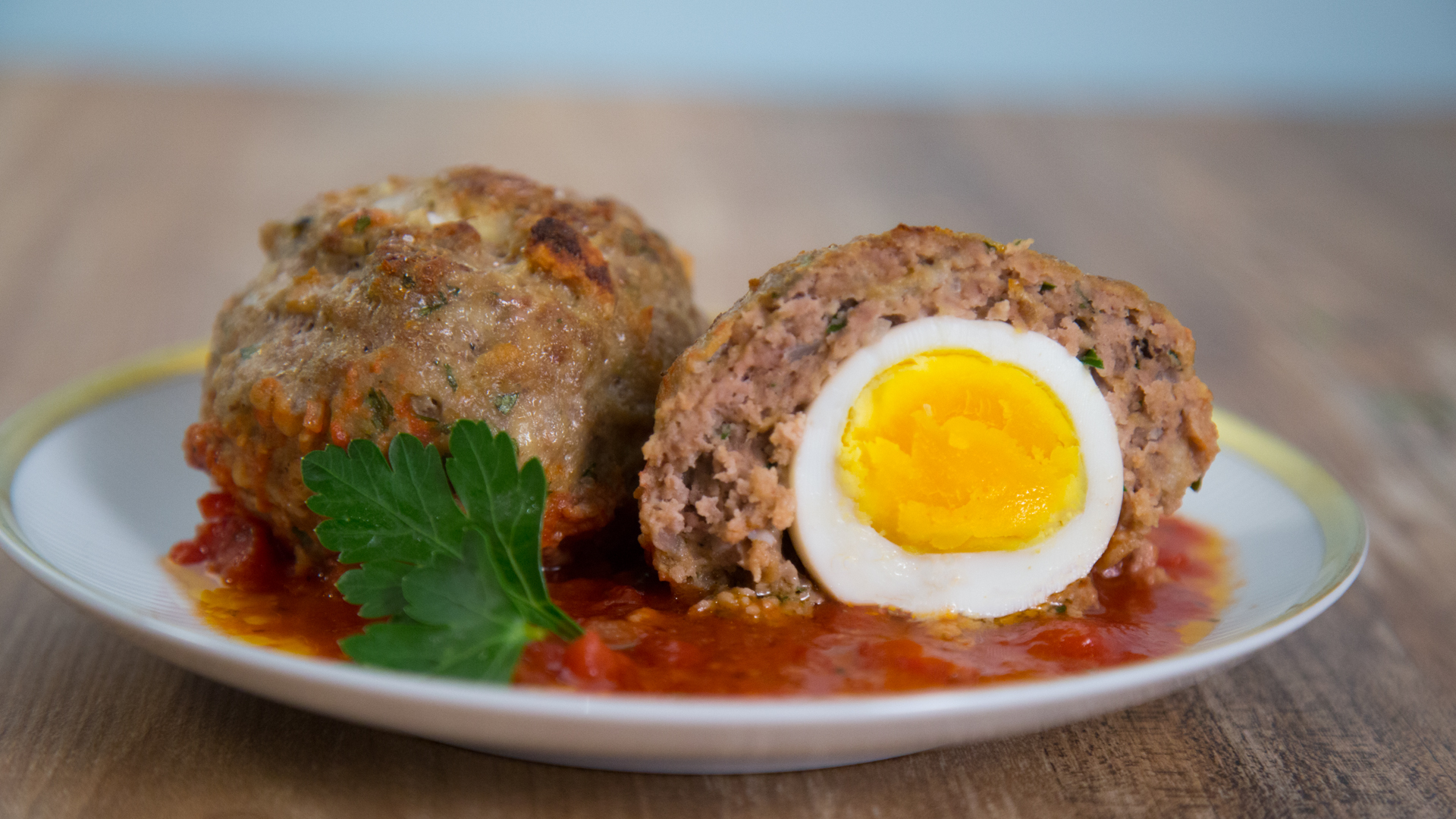 Gef Llter Mini Hackbraten In Tomatensauce