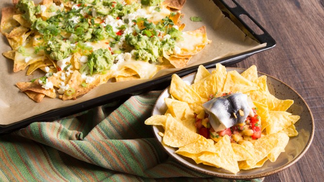 Nachos und Tortilla Nachos und Tortilla