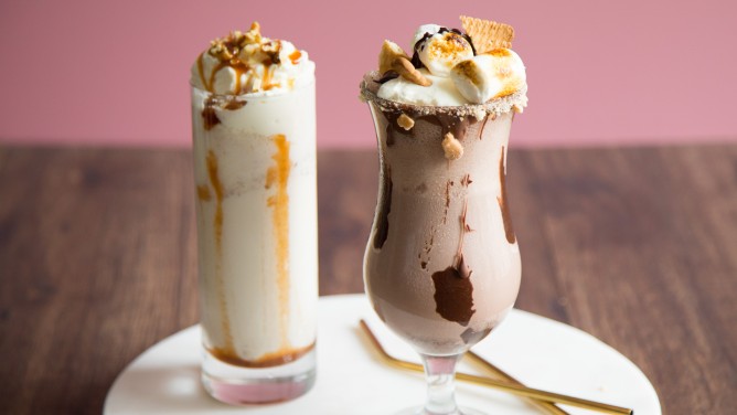 Sommer Milchshakes Sommer Milchshakes