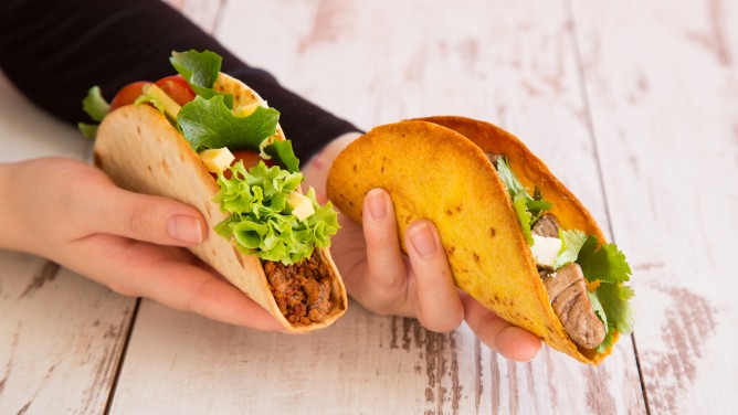 Mexikanische Tacos in zwei leckeren Varianten