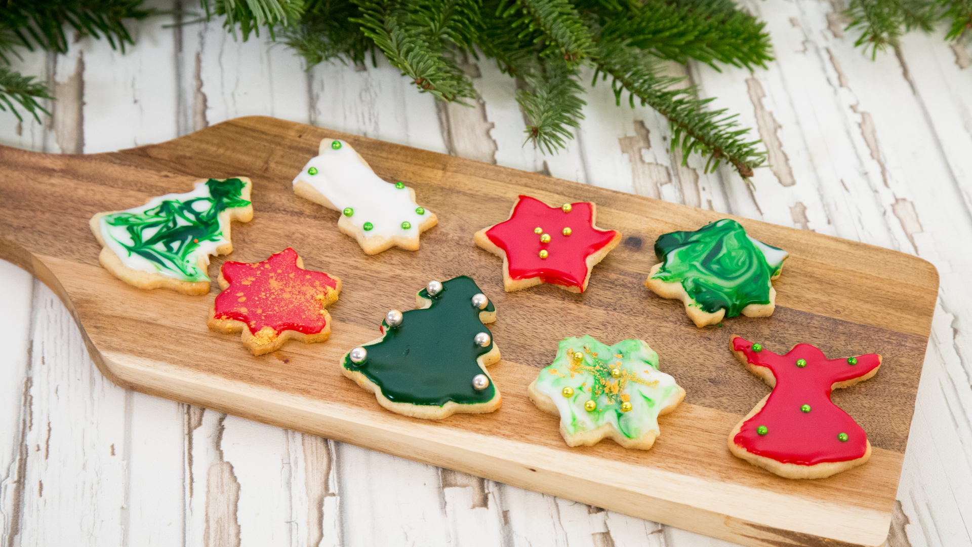 Weihnachtsplätzchen zum Ausstechen